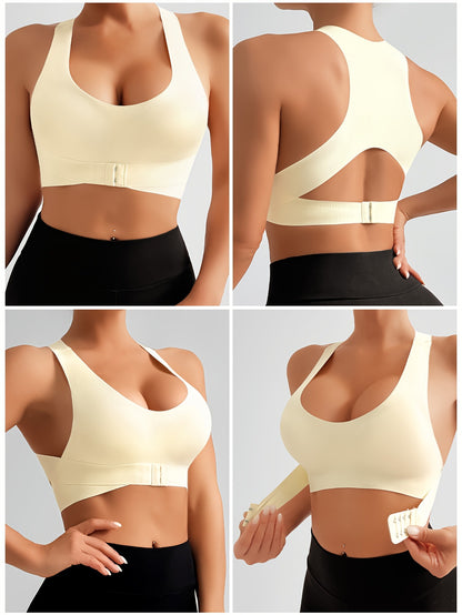 Front Closure Wireless Posture Bra
