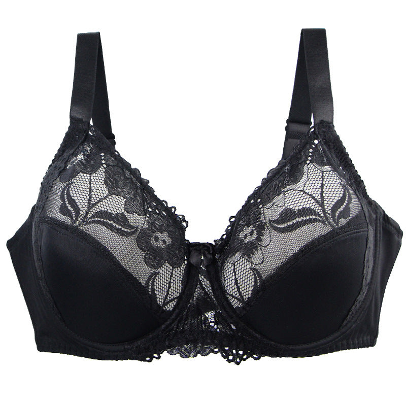 Lace Bloom Bra Wireless Support