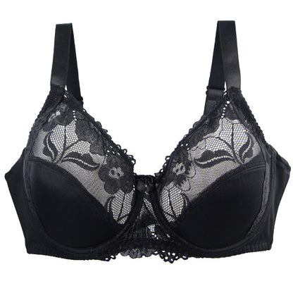 Lace Bloom Bra Wireless Support