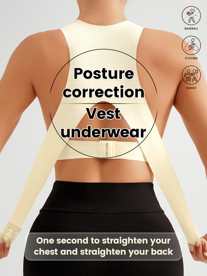 Front Closure Wireless Posture Bra