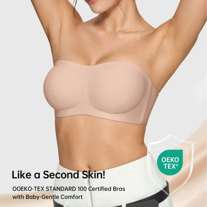 Strapless Push Up Bra