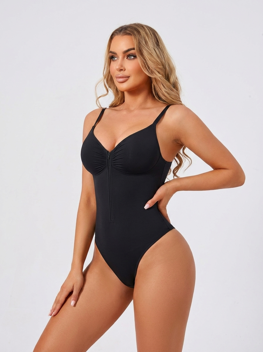 Women's Comfortable Zipper Tight Tummy Control Triangle Body Shaper