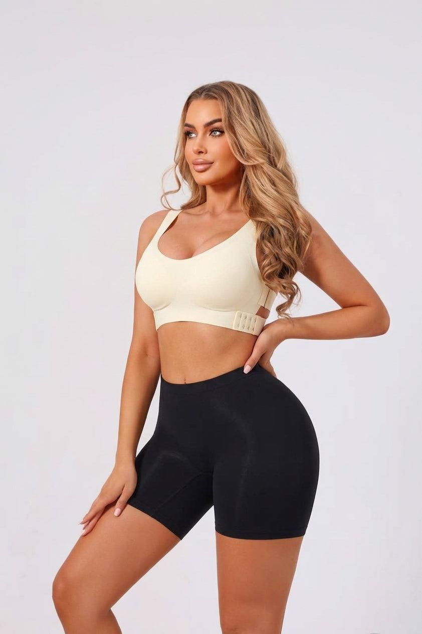 Front Closure Wireless Posture Bra