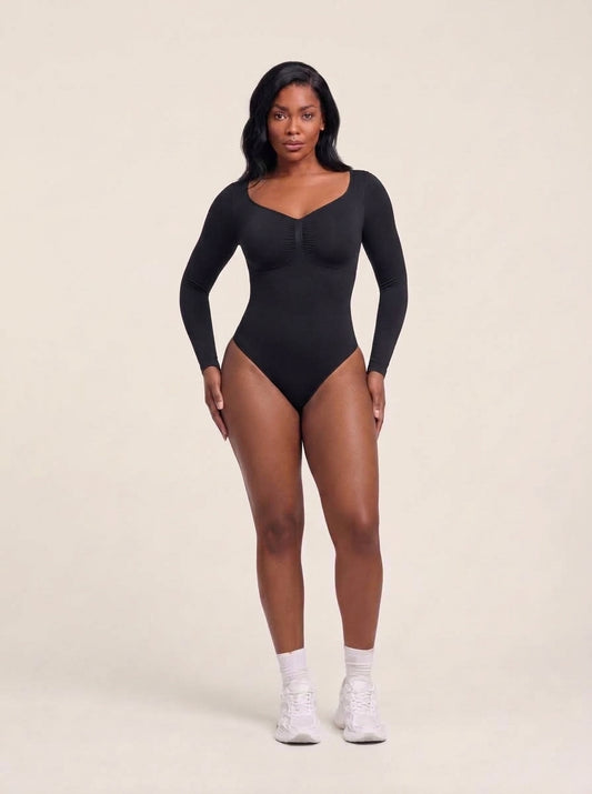 Half Sleeve Tummy Control Bodysuit