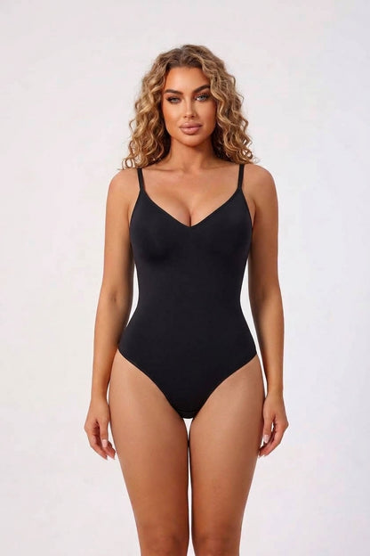 Bodysuit With Build In Wireless Bra And Slip