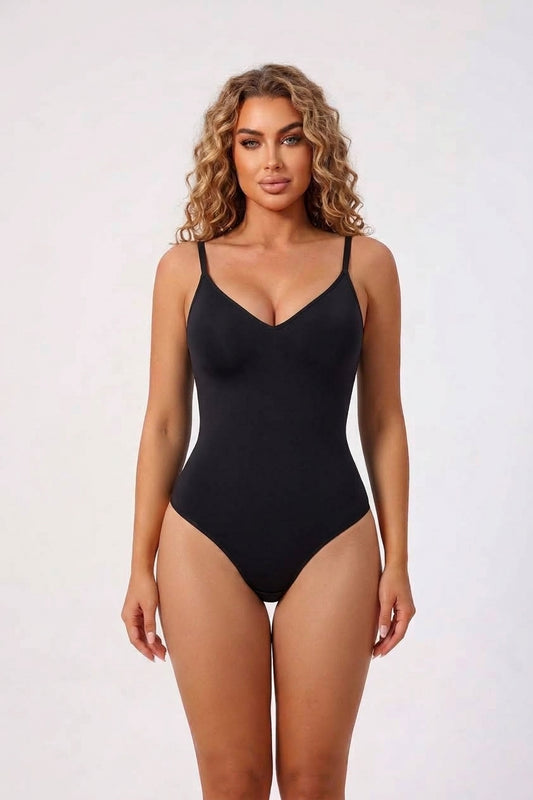 Bodysuit With Build In Wireless Bra And Slip
