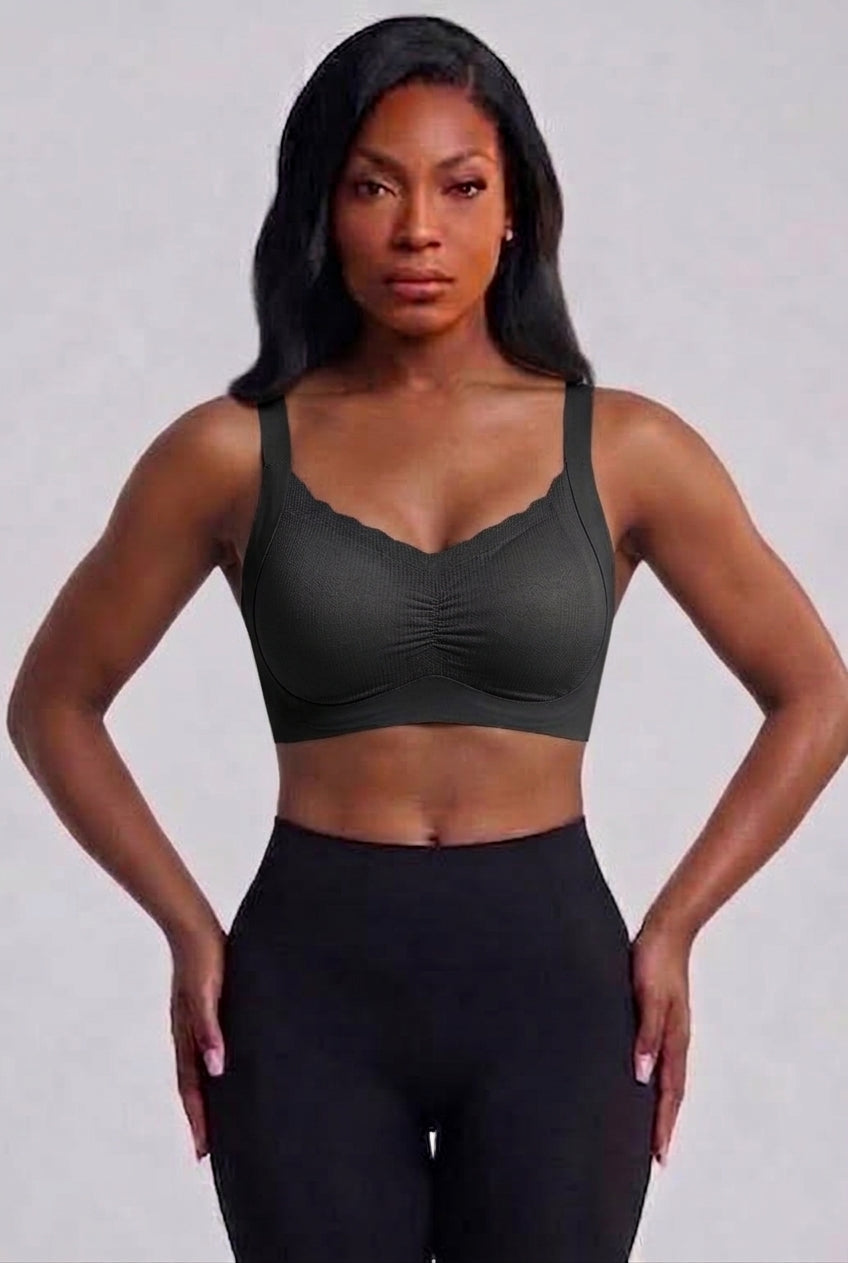 Comfortable Bra With Thick Sides