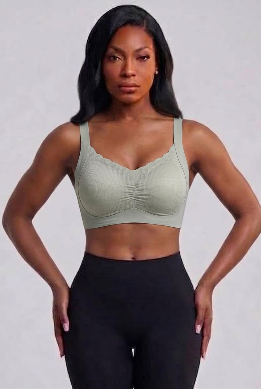 Comfortable Bra With Thick Sides