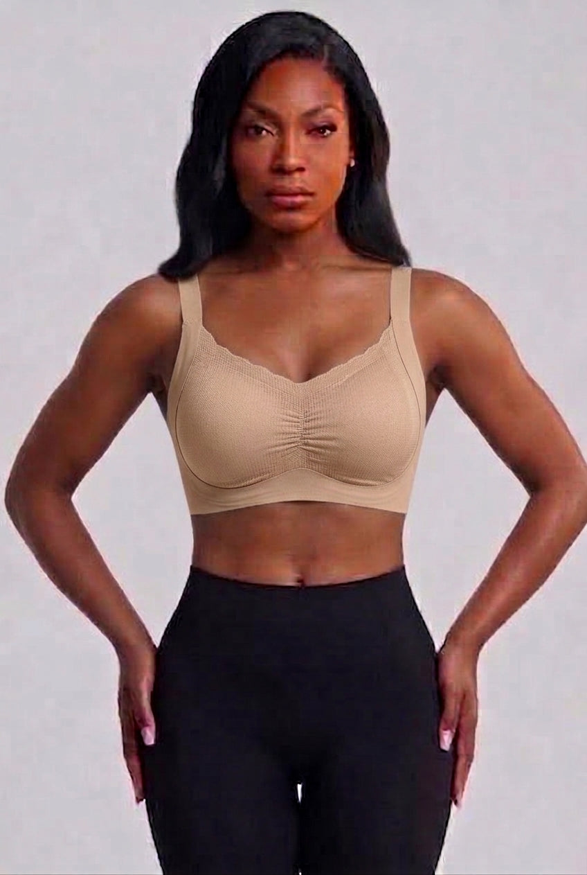 Comfortable Bra With Thick Sides