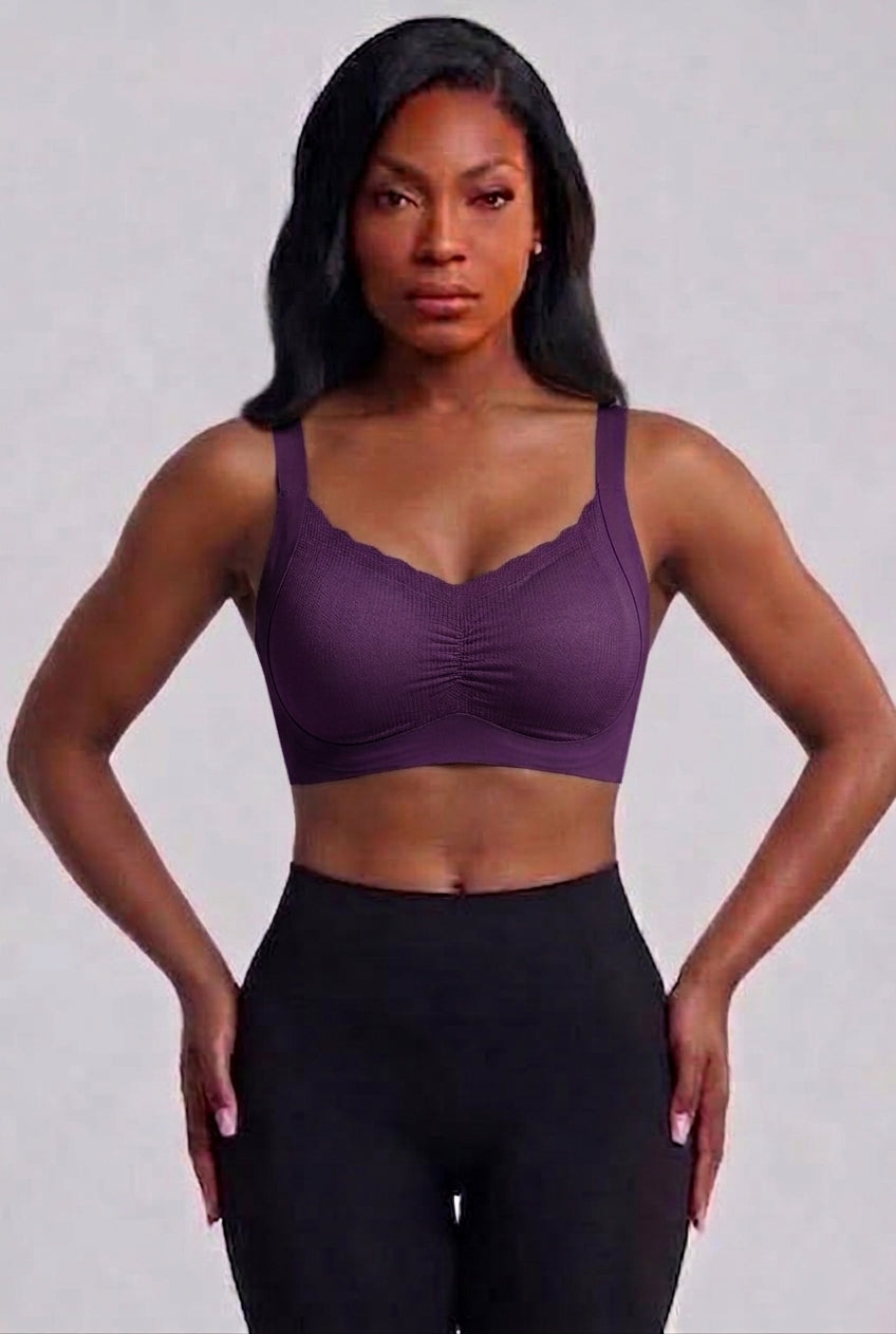 Comfortable Bra With Thick Sides
