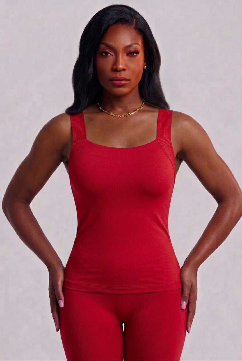 Sculpt Layer Built-In Bra Tank