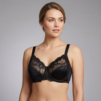 Lace Bloom Bra Wireless Support